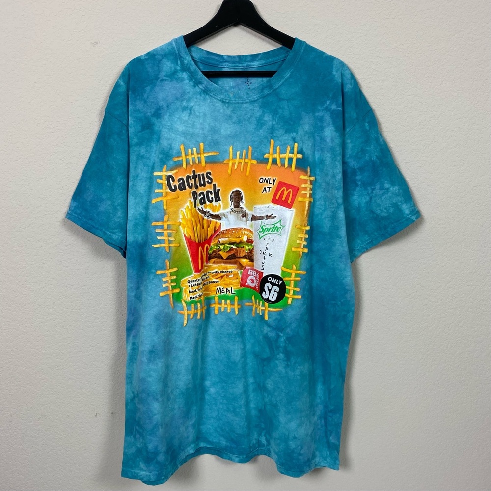 Travis Scott x Cactus Jack x McDonalds Cactus Pack Tee